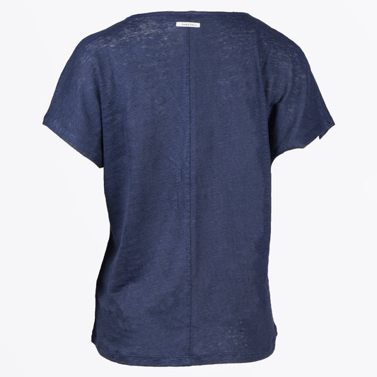 - Ram Linen T-Shirt - Marine