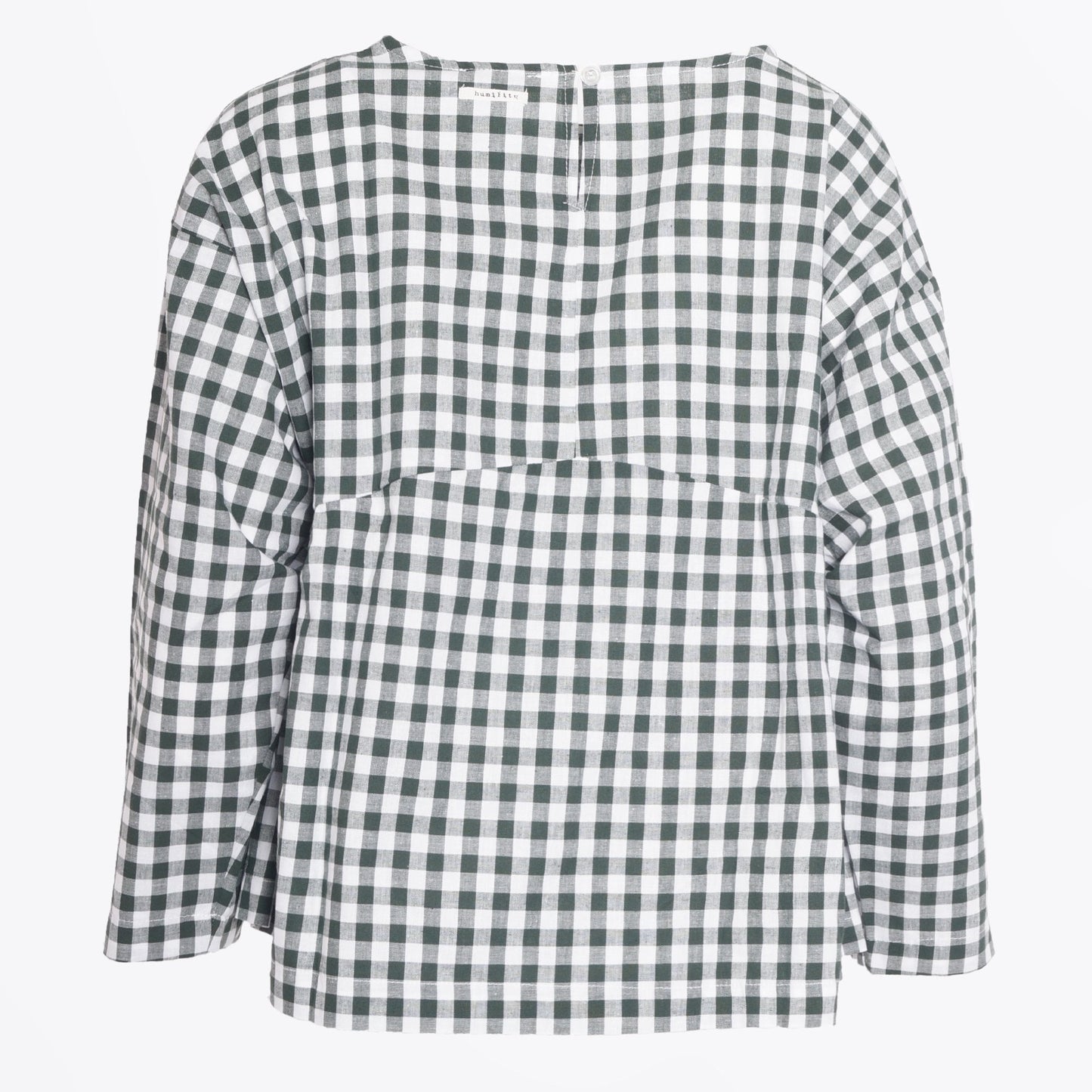 - Rama Gingham Top - Green