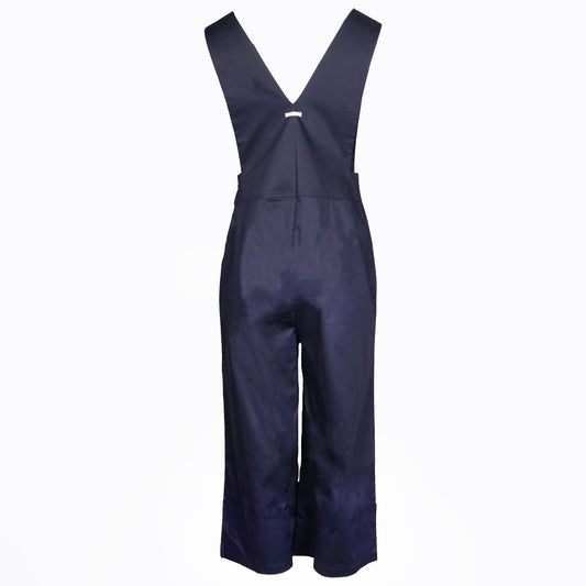Florane Dungaree Jumpsuit - Navy