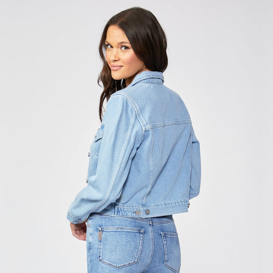 - Relaxed - Vivienne Jacket - Sarafina Distressed