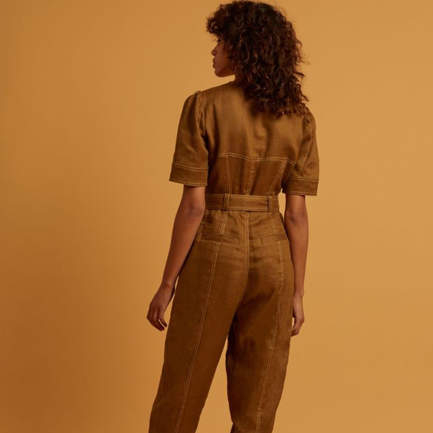 - Oneil Jumpsuit - Tobacco