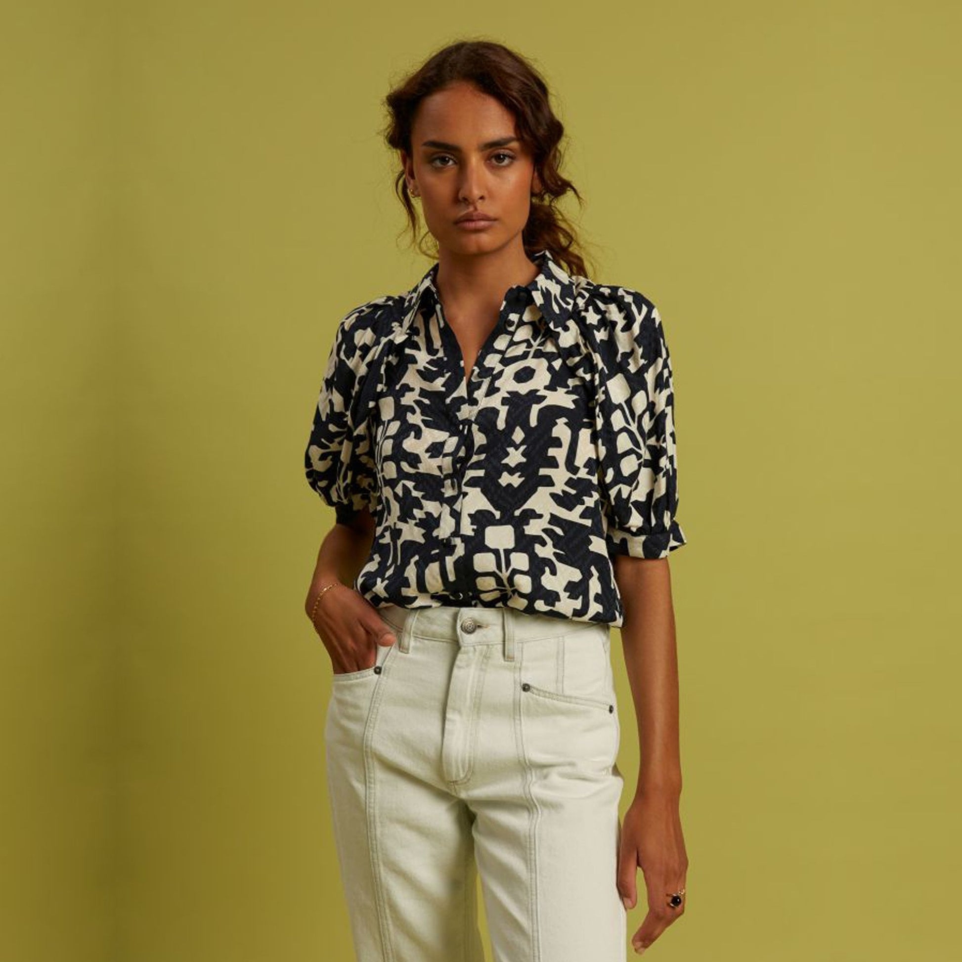 Idano Joan Shirt - Night