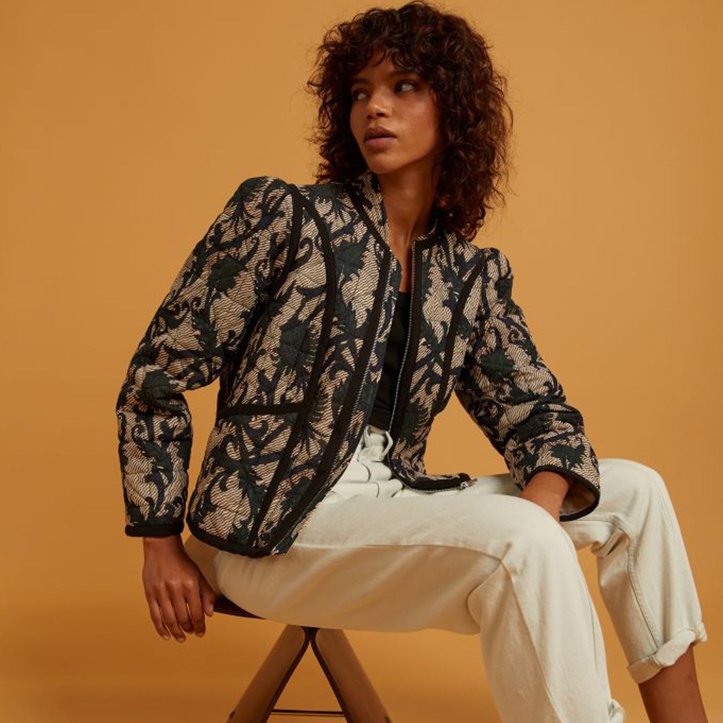 - Tarek Jacket - Ecru