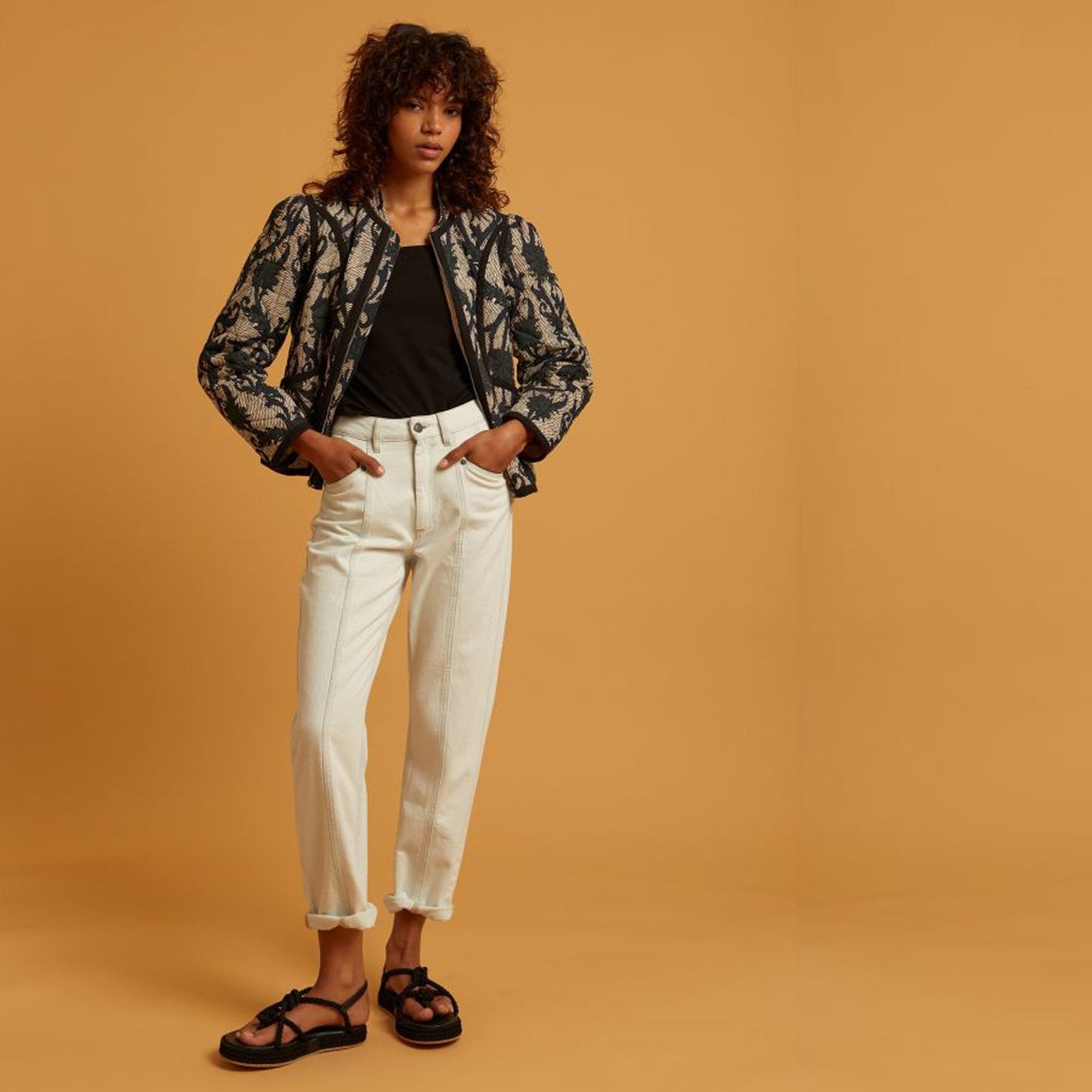 - Tarek Jacket - Ecru