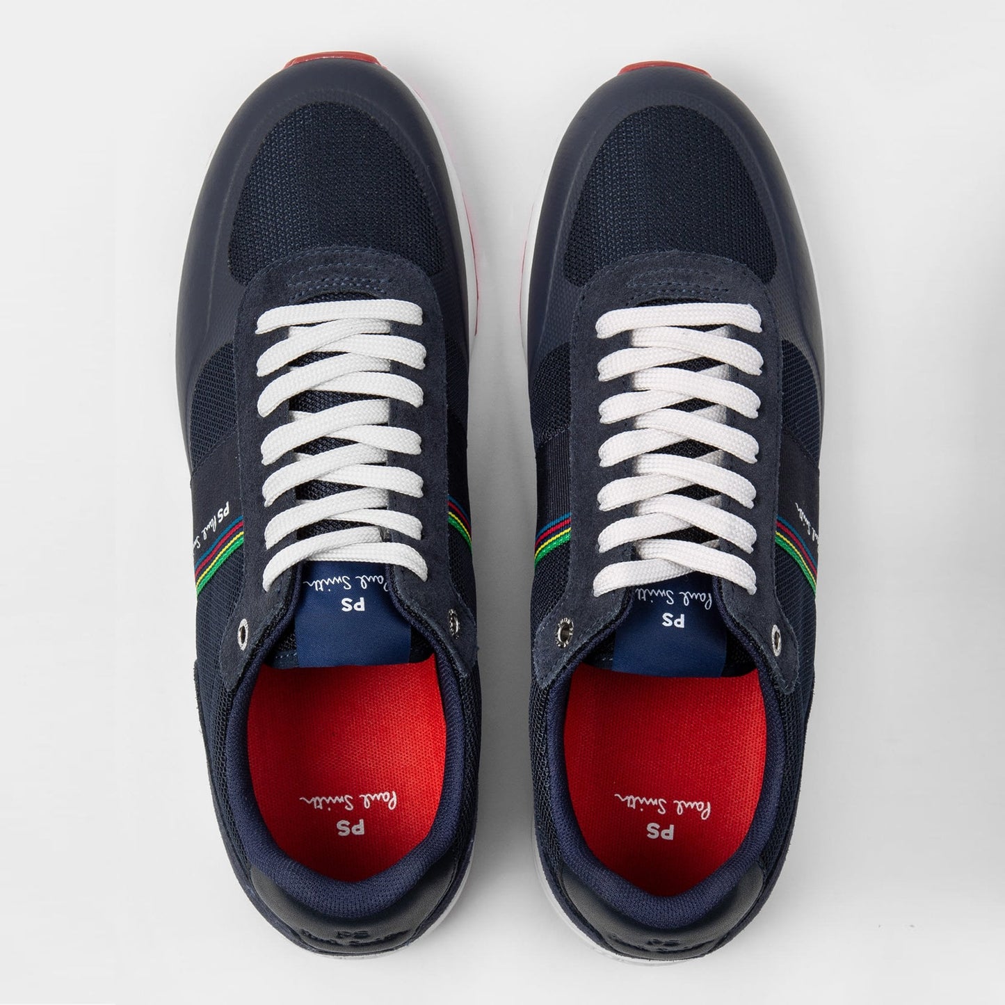 - Ames Huey Mesh Trainers - Dark Navy