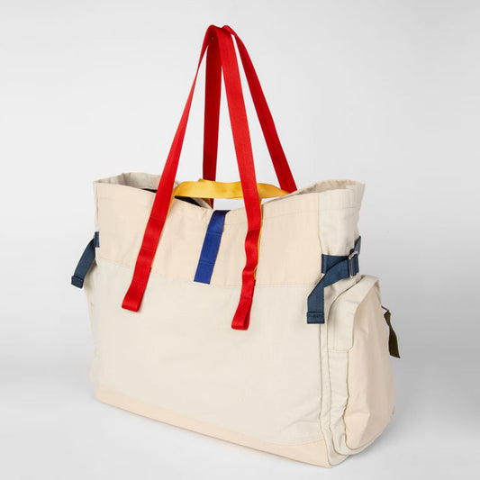 Hclowe Canvas And Ripstop Backpack - Grey
