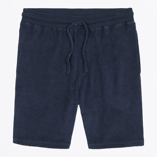 - Day Towelling Shorts - Navy Blue