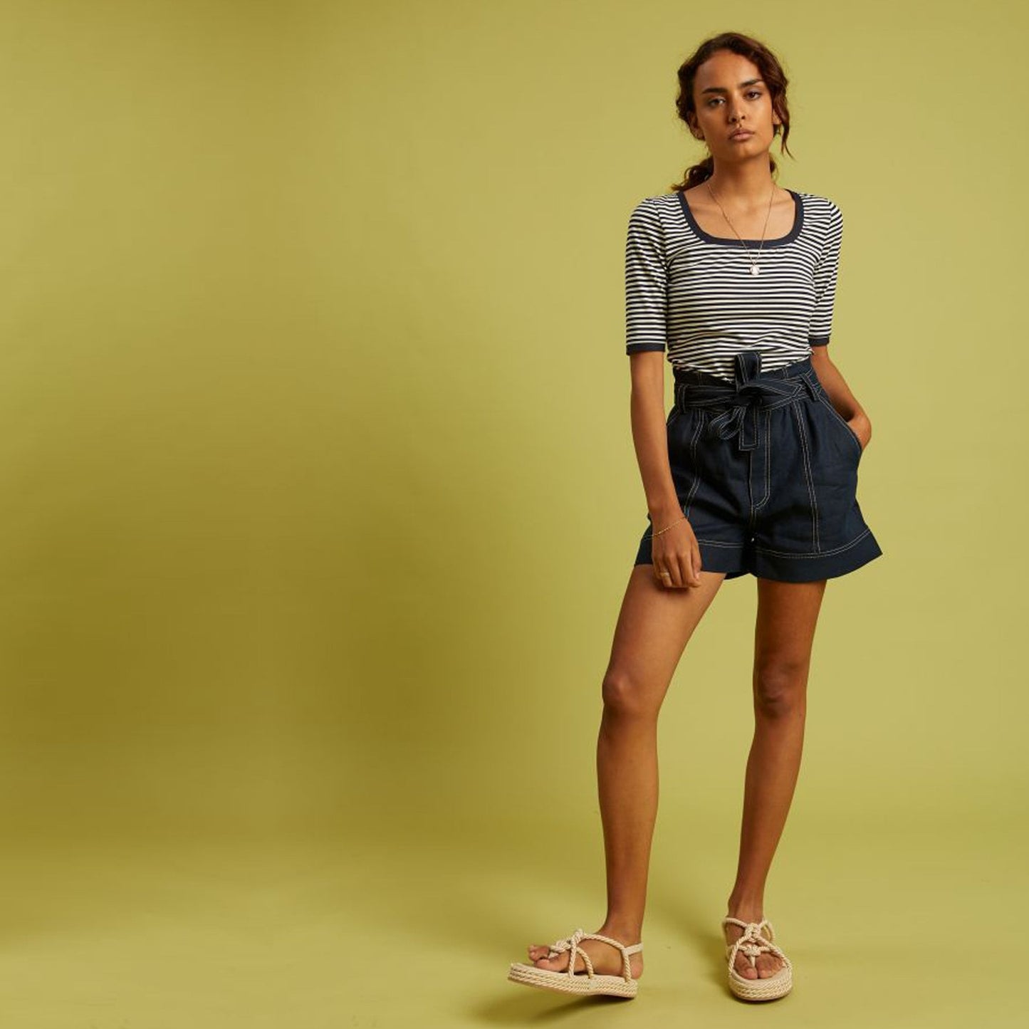 - Ouassim Shorts - Navy