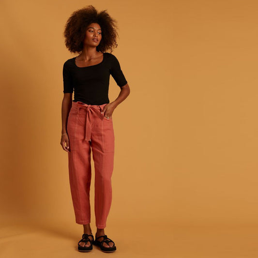 - Ousman Trousers - Rosewood