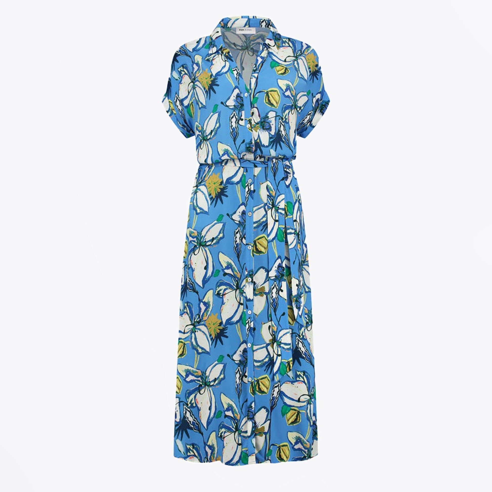 Pom Lyn Dress - Lily Marina Blue