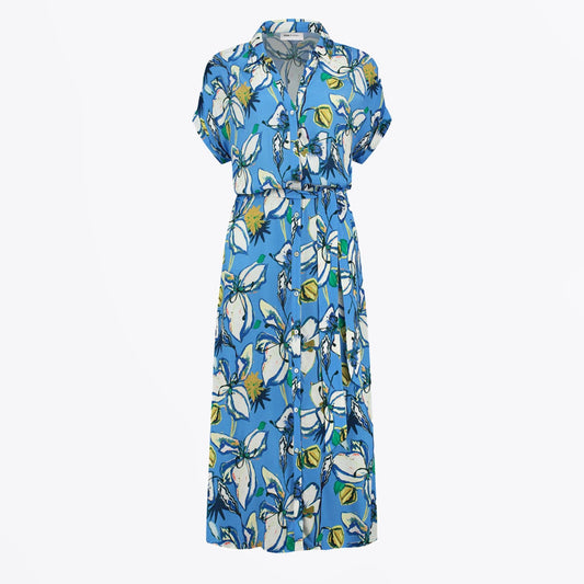 Lyn Dress - Lily Marina Blue