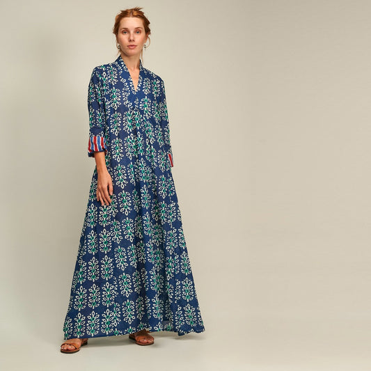 - Alexa Dress - Pottle Blue Green