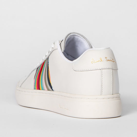 - 'Lapin' Swirl Stripe Sneakers - White