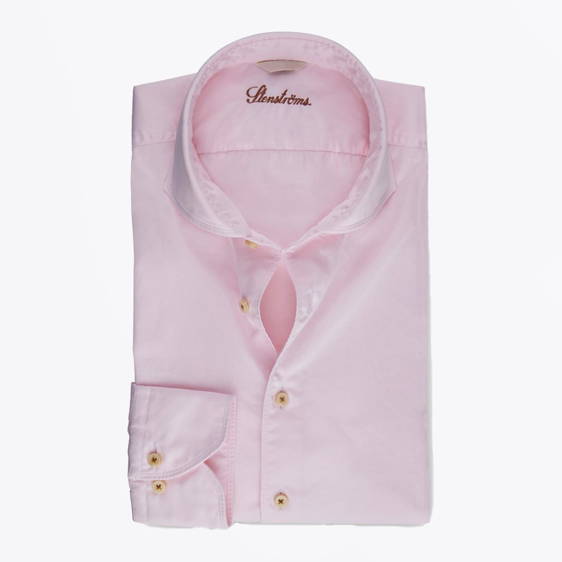 Stenstroms Fitted Body Shirt - Pink