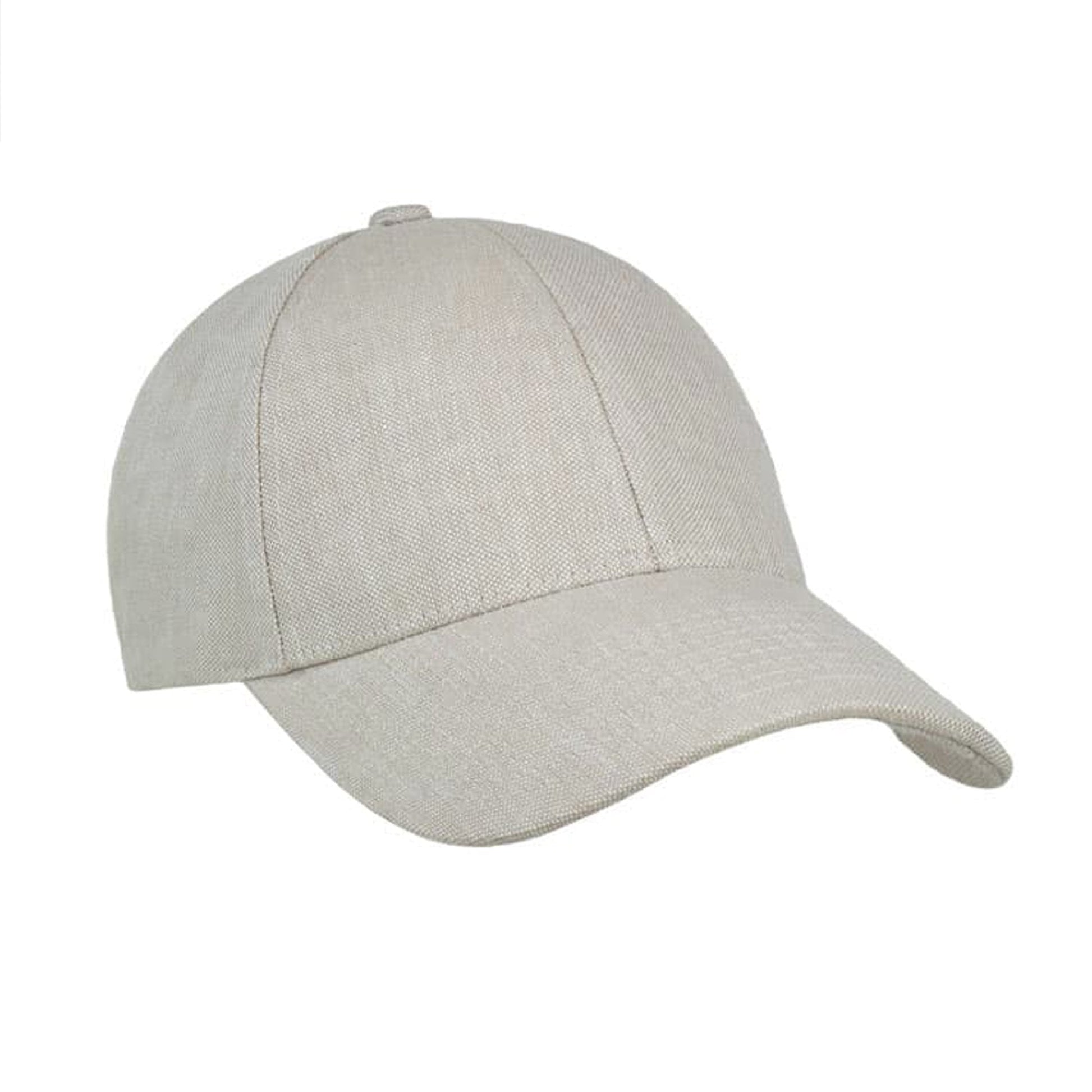 Varsity - Hampton Beige Linen Cap -