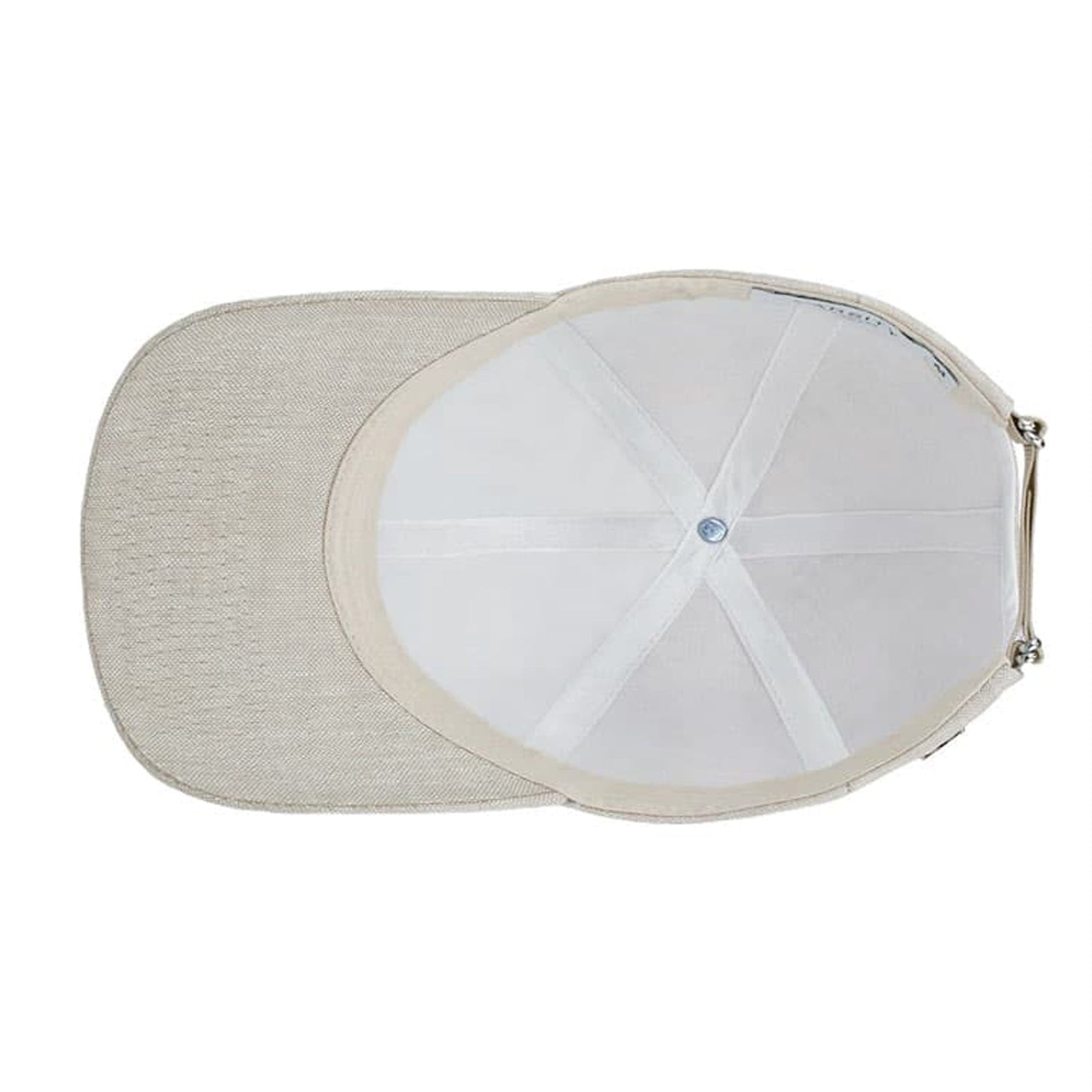 - Hampton Beige Linen Cap -