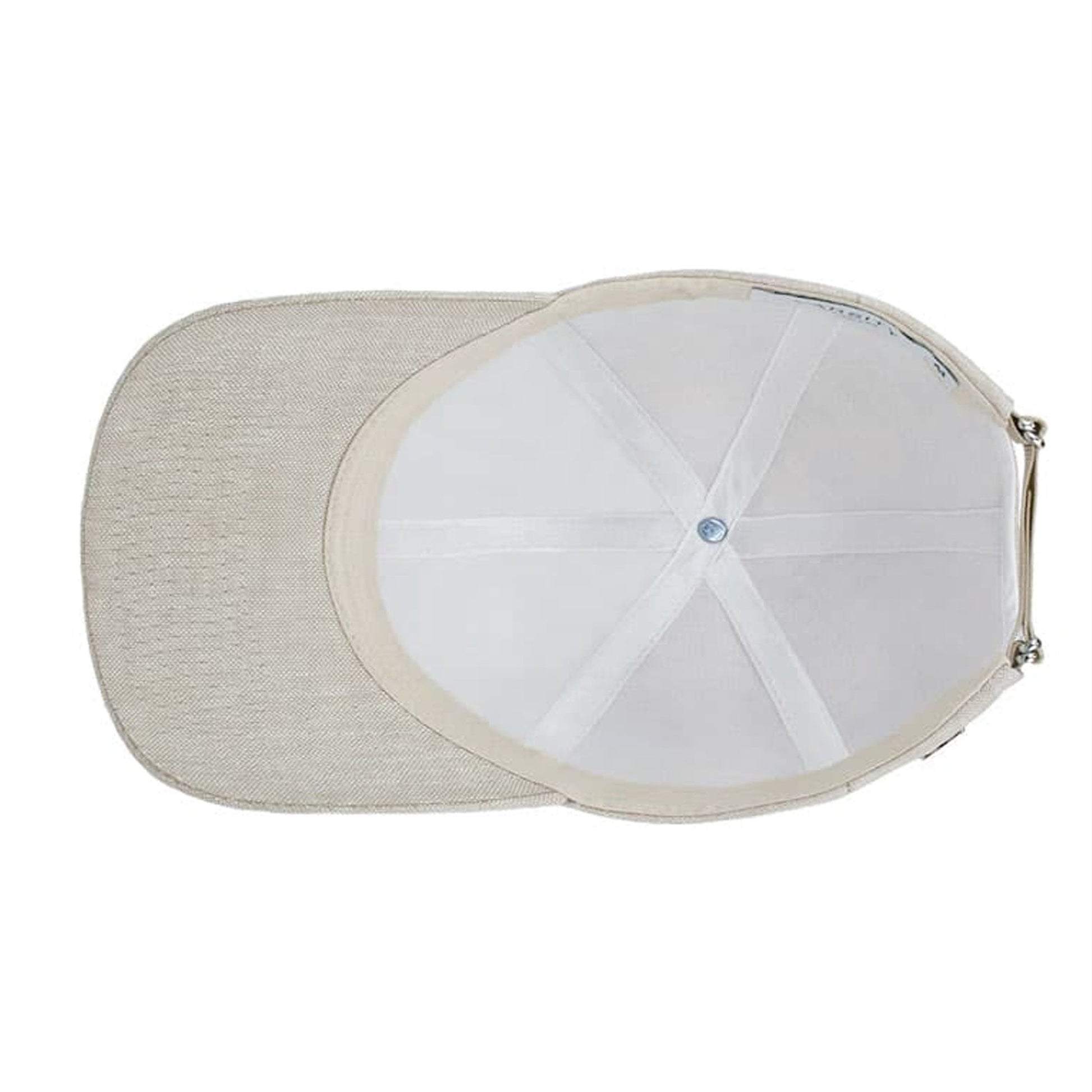 Varsity - Hampton Beige Linen Cap -