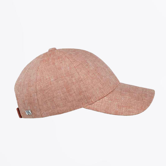 - Pale Rust Linen Cap -