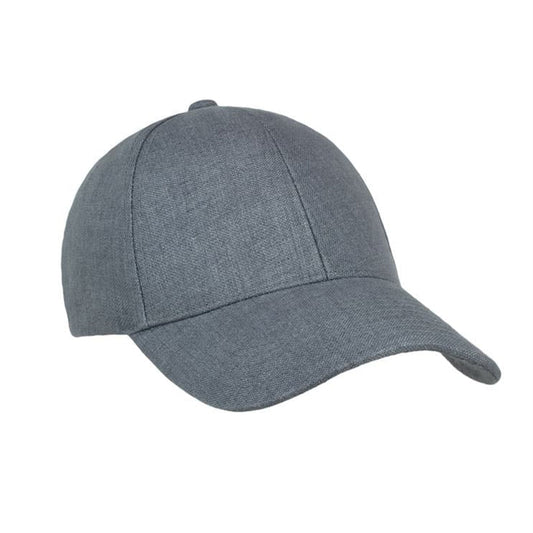 - Cliff Grey Linen Cap -