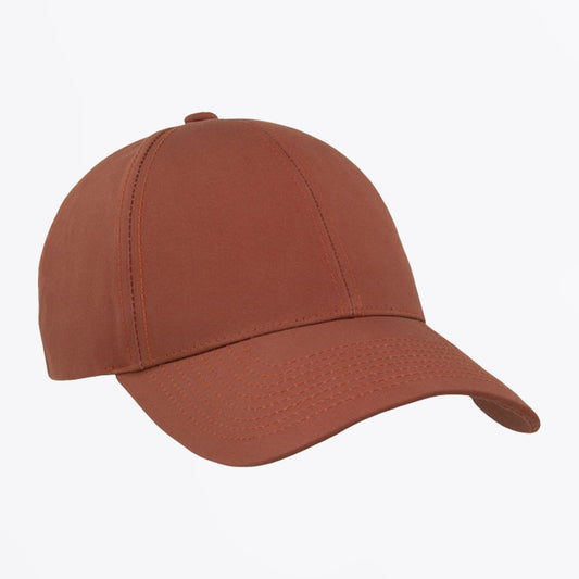 - Terracotta Orange Cotton Cap -