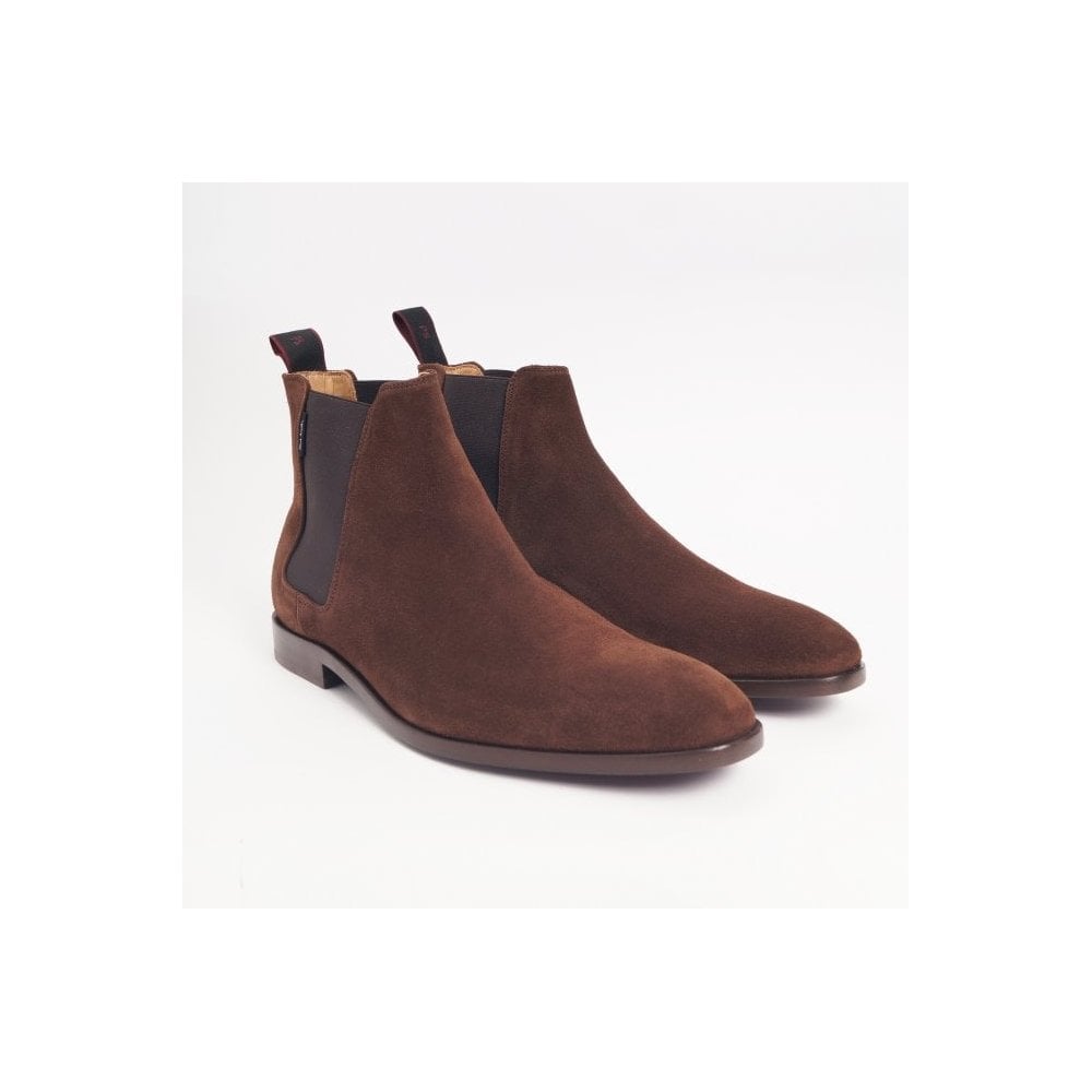 - Suede 'Gerald' Chelsea Boots - Dark Brown