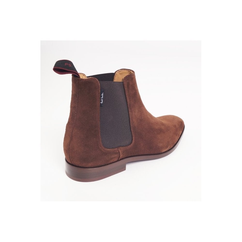 - Suede 'Gerald' Chelsea Boots - Dark Brown