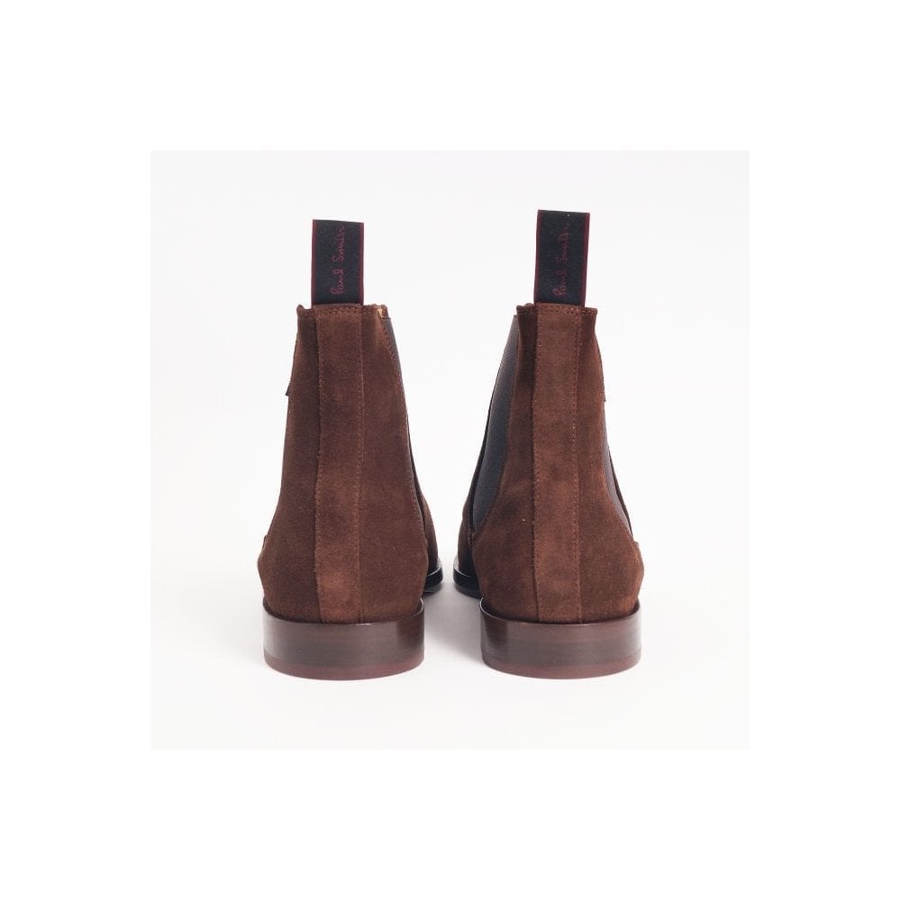 - Suede 'Gerald' Chelsea Boots - Dark Brown