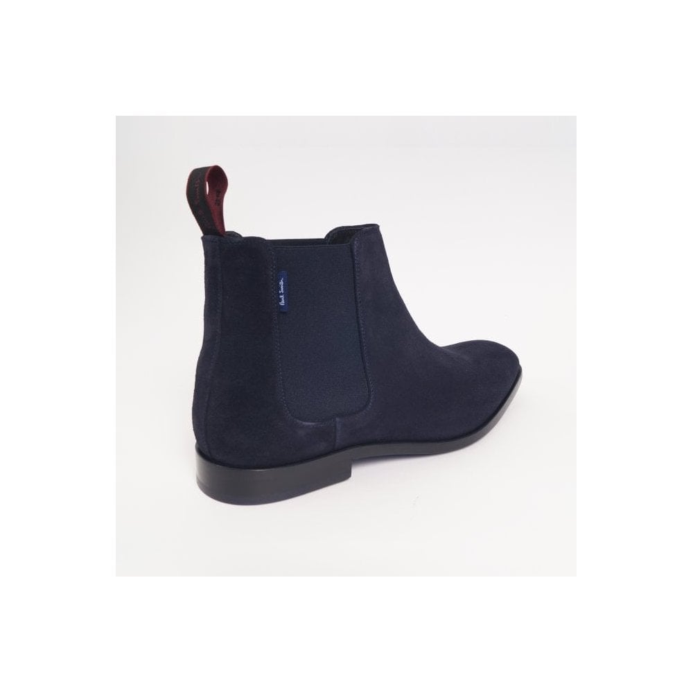 - Suede 'Gerald' Chelsea Boots - Dark Navy