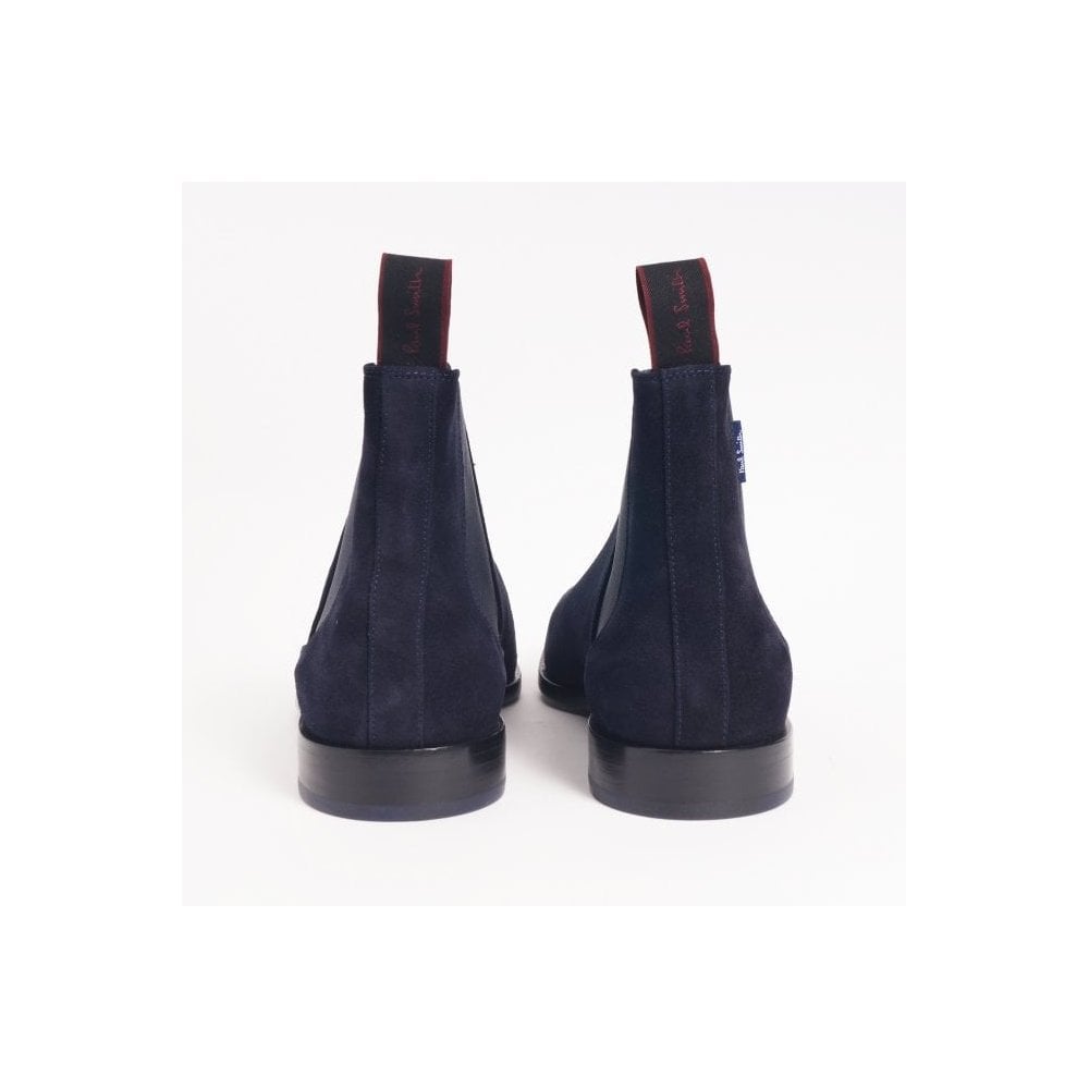 - Suede 'Gerald' Chelsea Boots - Dark Navy