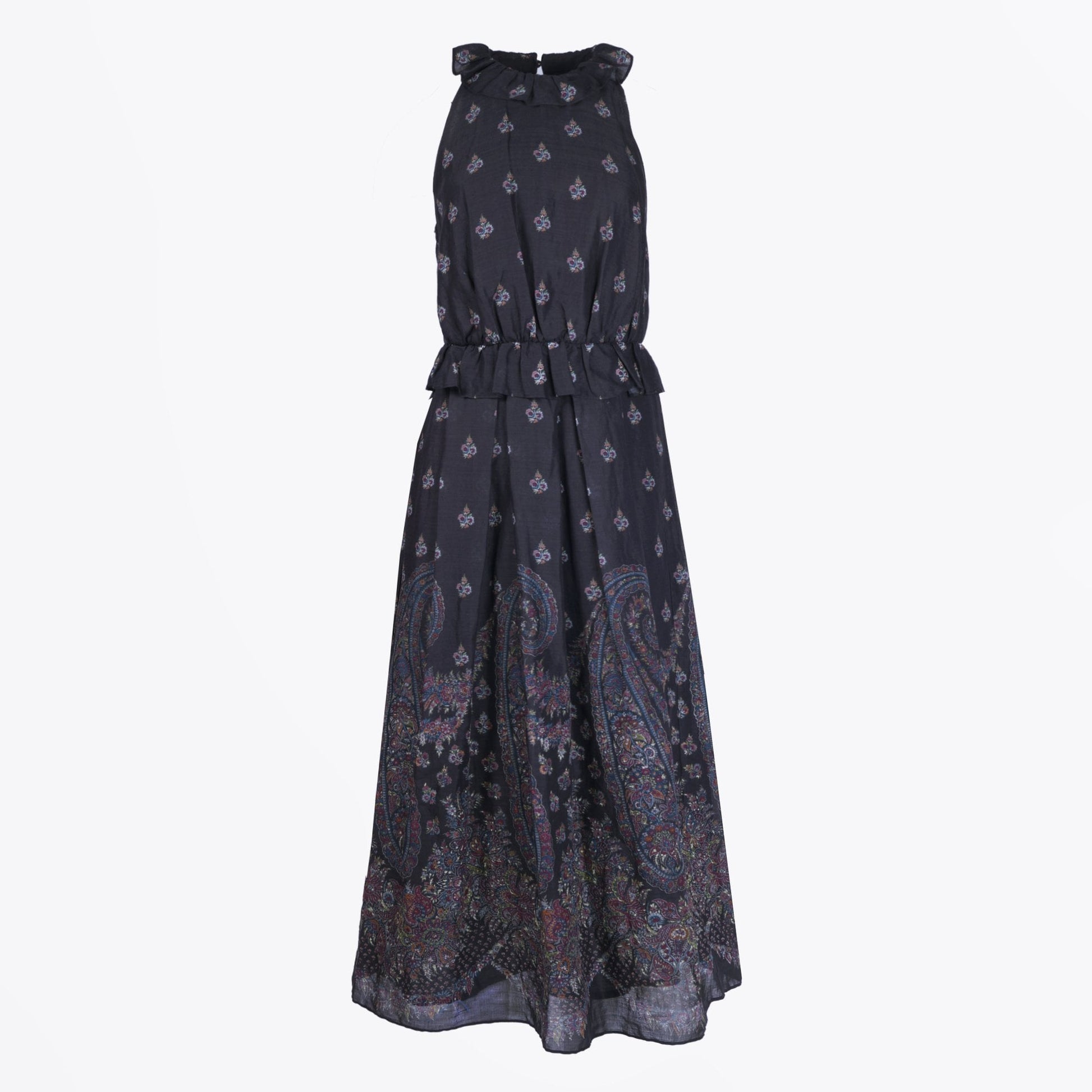 Idano Neo - Paisley Dress - Black