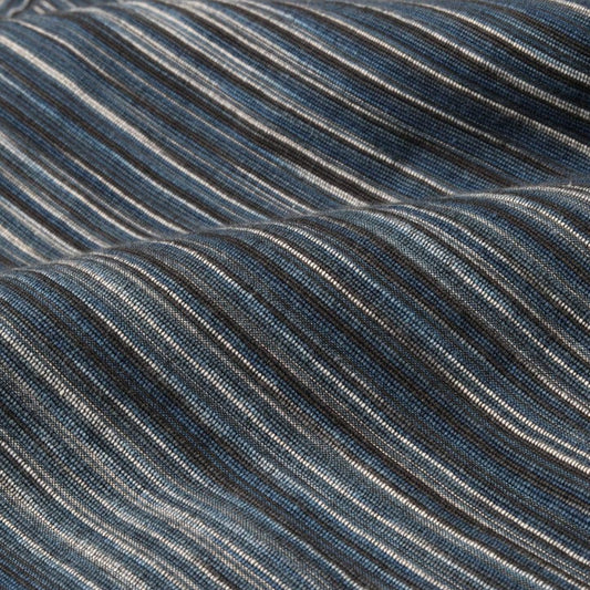 - Corded Static Stripe Short - Blue