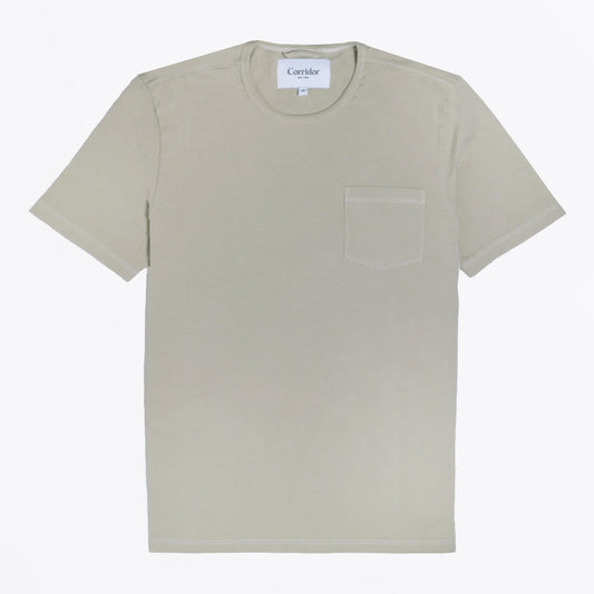 - Organic Garment Dye T-Shirt - Seafoam