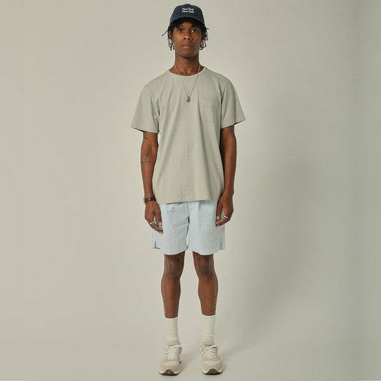 - Organic Garment Dye T-Shirt - Seafoam