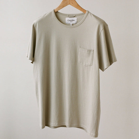 - Organic Garment Dye T-Shirt - Seafoam