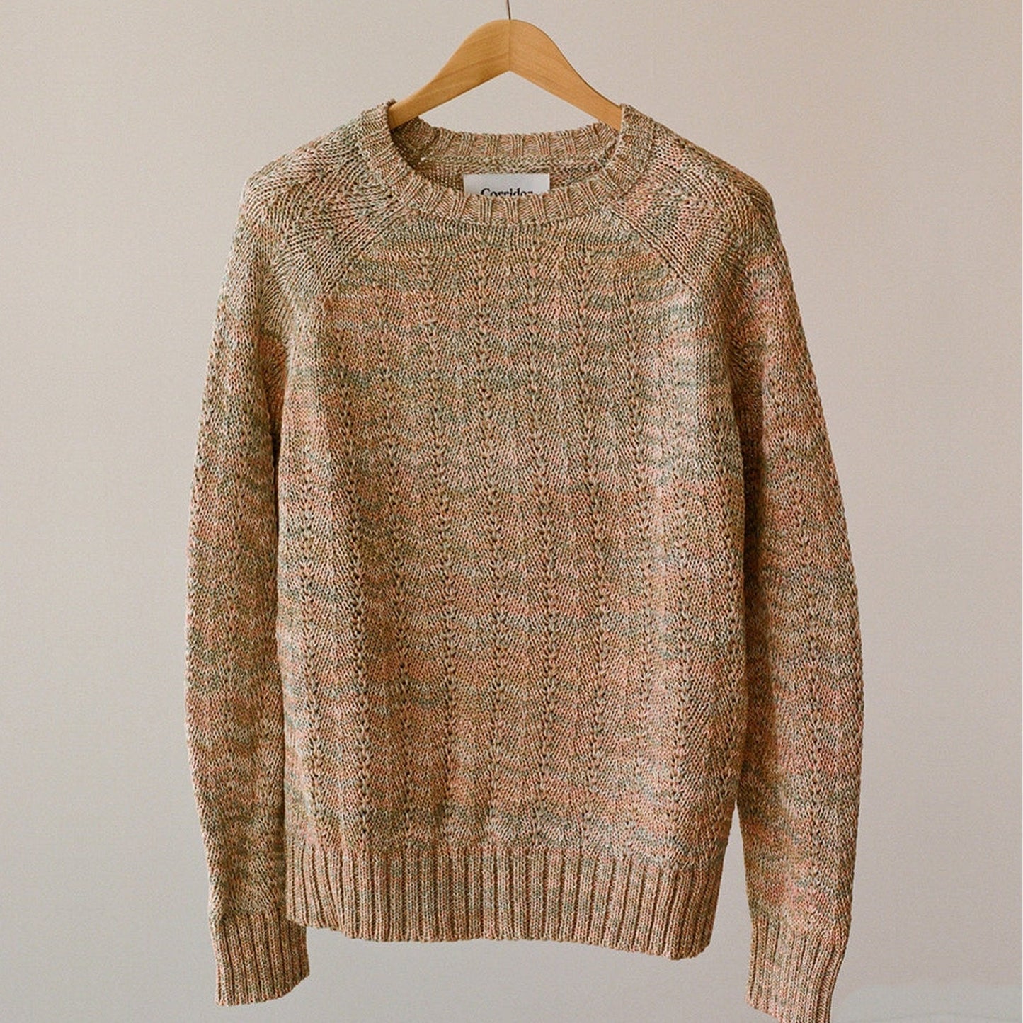 - Summer Swirl Crewneck - Natural