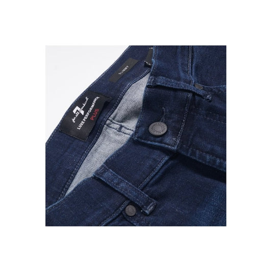 - Slimmy Luxe Perf Plus Jeans - Deep Blue