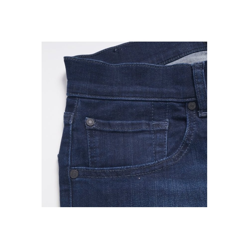 - Slimmy Luxe Perf Plus Jeans - Deep Blue