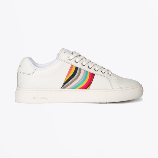 - 'Lapin' Swirl Stripe Sneakers - White