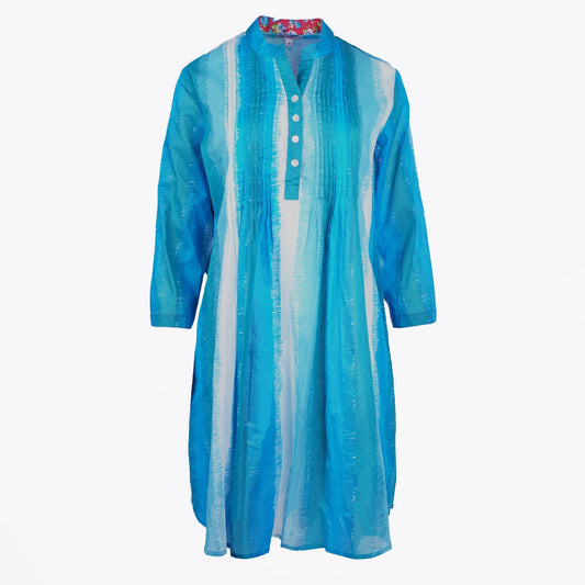 - Beverly Dress - Wave Aqua