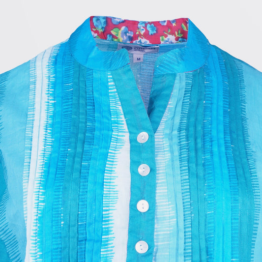 - Beverly Dress - Wave Aqua