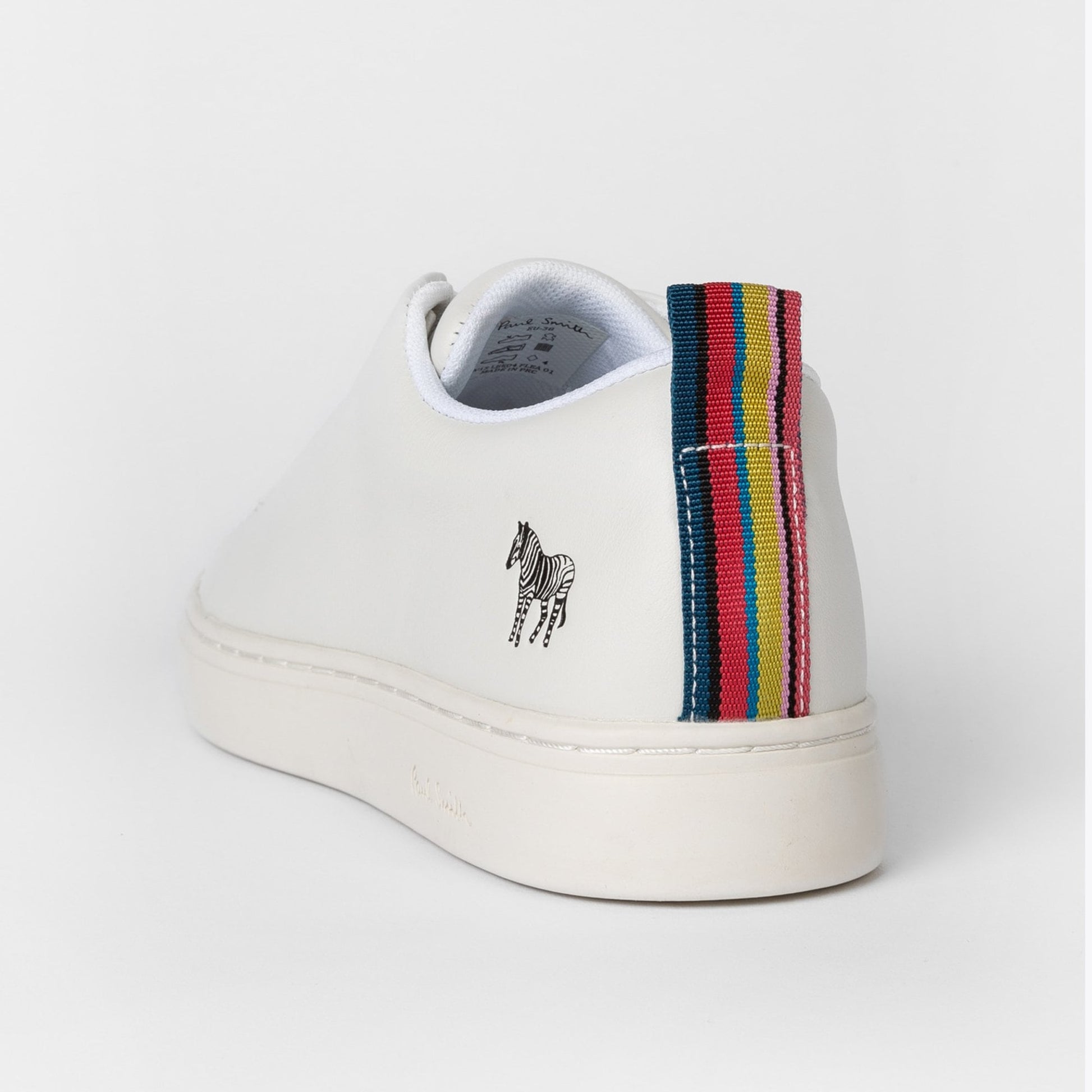 Paul - Lee - Leather Trainers - White