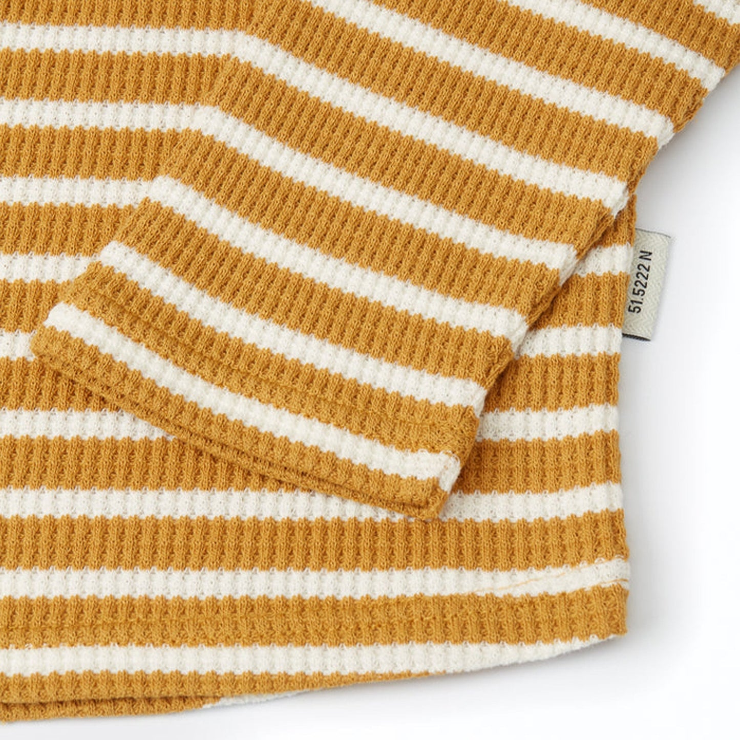 - Duport Long Sleeve T-Shirt - Ochre/Cream