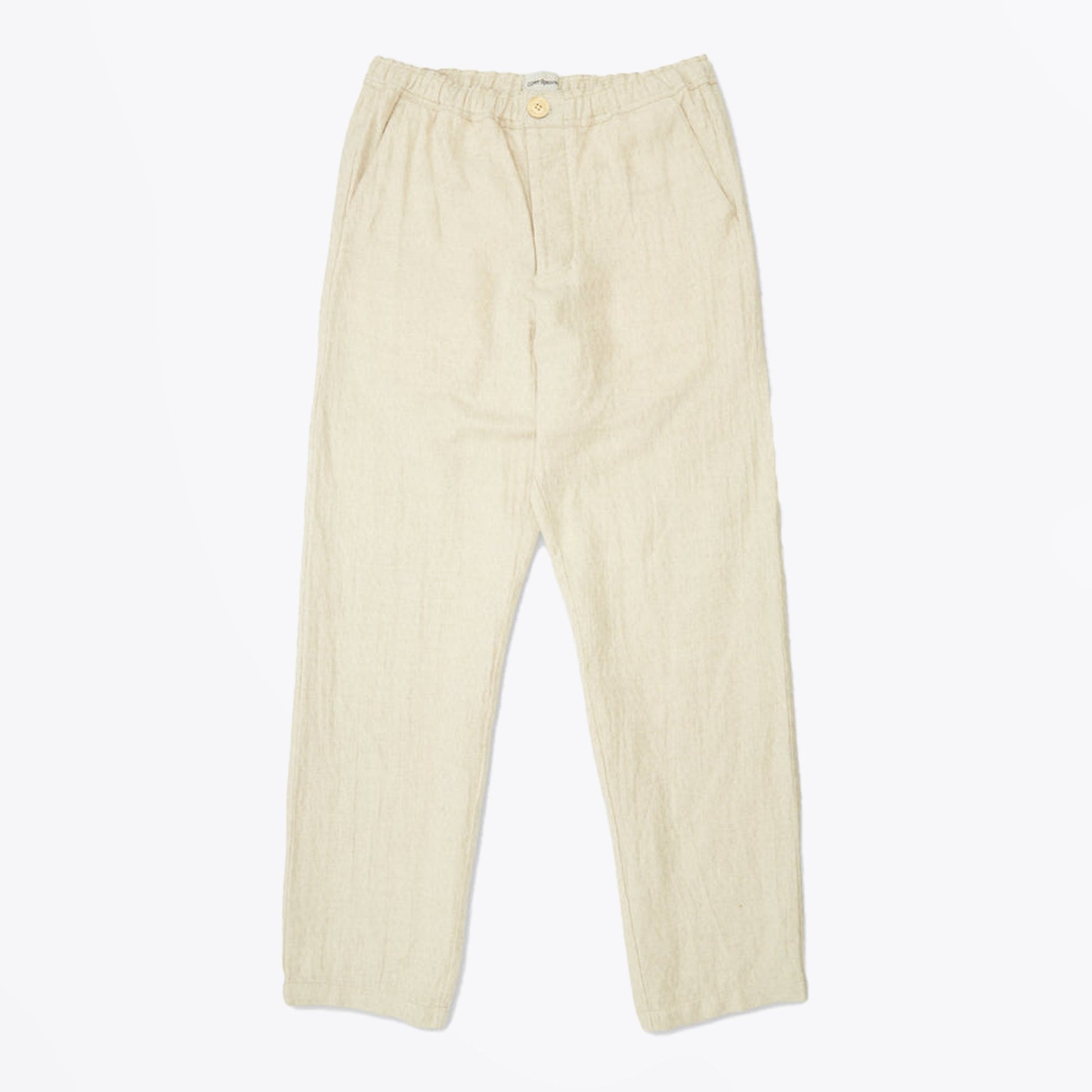 Oliver Hepworth Drawstring Trousers - Ecru