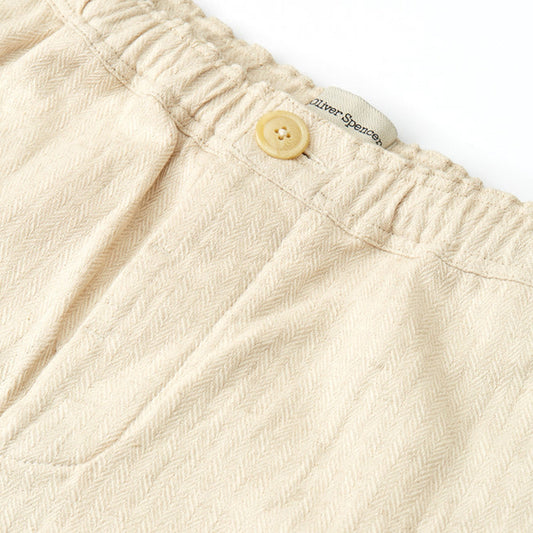 Hepworth Drawstring Trousers - Ecru