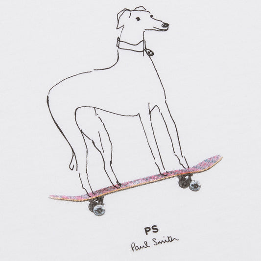 - Whippet Cotton T-Shirt - White