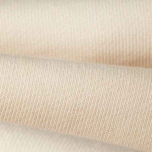 - Organic Cotton Loopback Sweat Shorts - Ecru