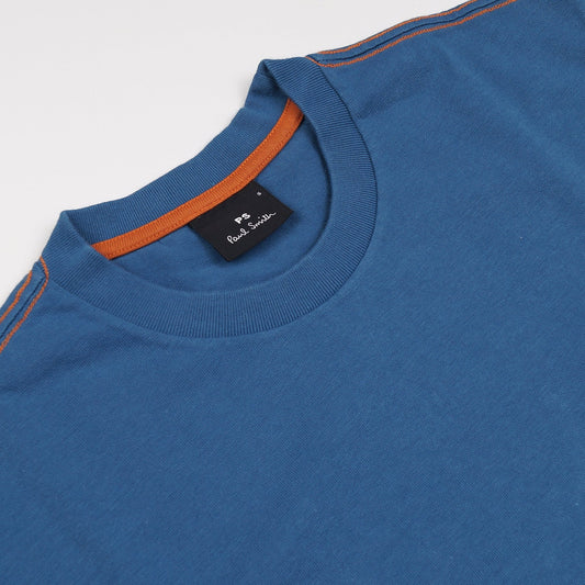 - Zebra Emblem T-Shirt - Blue