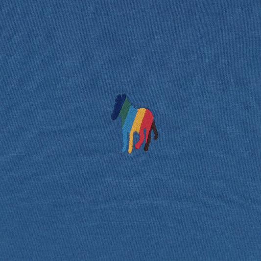 - Zebra Emblem T-Shirt - Blue