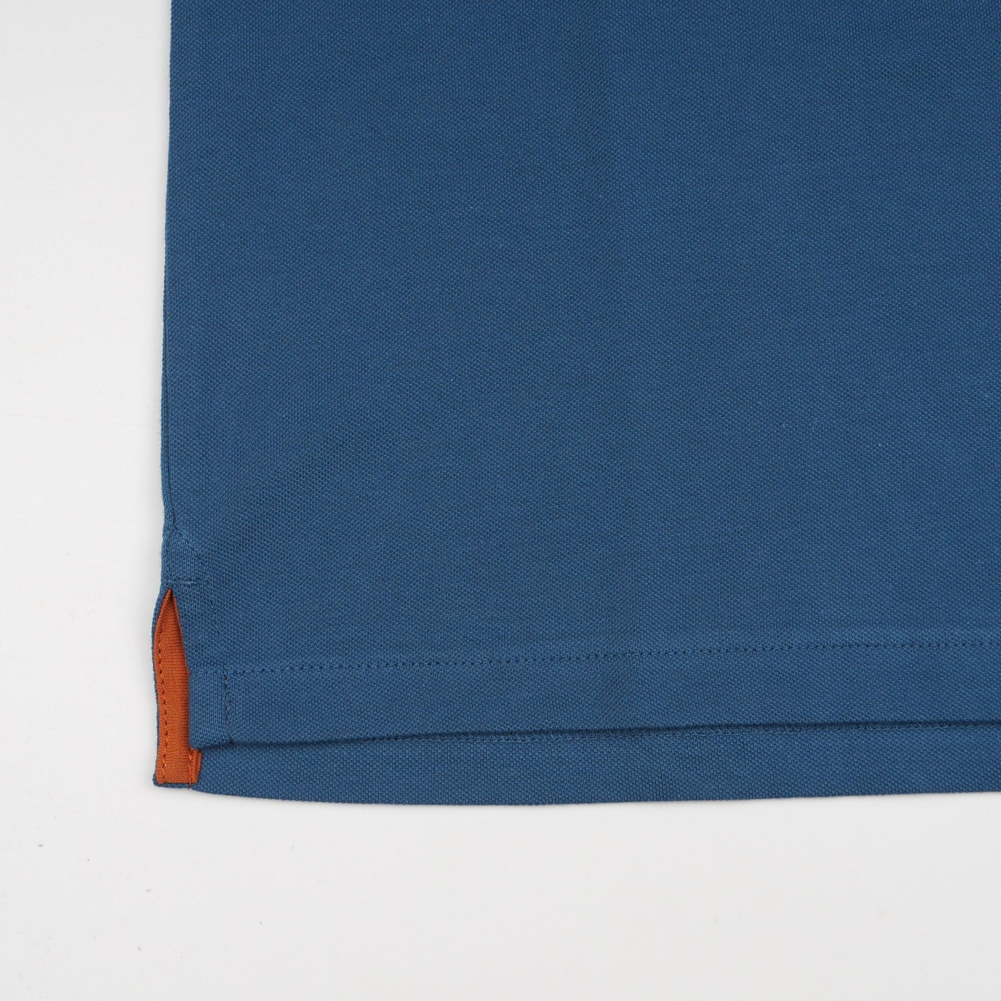 Paul Zebra Emblem Polo Shirt - Blue