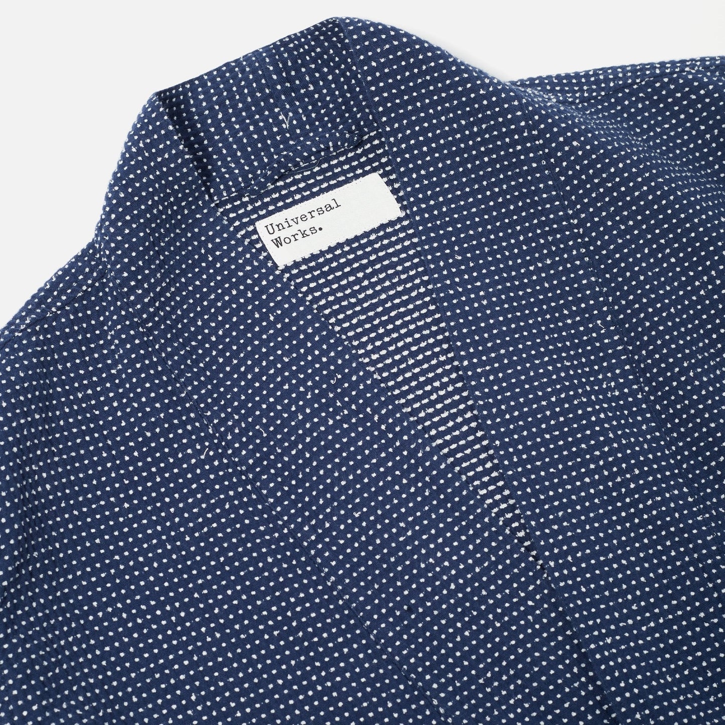 - Cactus Weave Yokohama Jacket - Navy